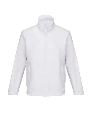 SOLS Unisex Microfleece Jas voor volwassenen (Wit)