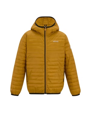 Regatta Childrens/Kids Hillpack Hooded Jacket (Hout Bruin)