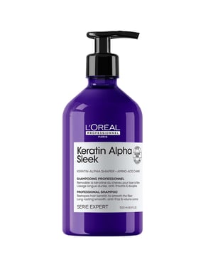 L'Oréal Professionnel Keratin Alpha Sleek Anti-Frizz Smoothing Shampoo 500ml