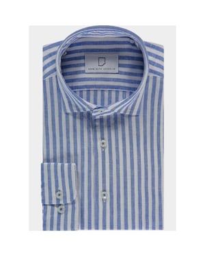 Born with Appetite Overhemd heren avenue li-co ws stripe shirt bwa26107av02/4005