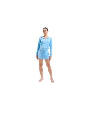 Juicy Couture Classic velour short with back pocket