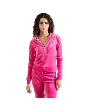 Juicy Couture Robertson zip through hoodie with zip
