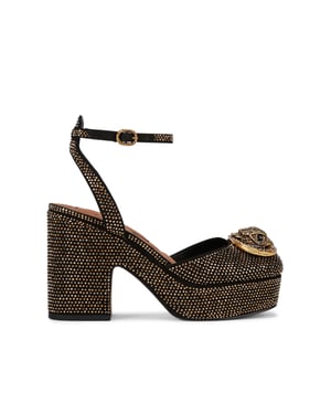 Kurt Geiger London Chelsea Closed Platform Sandals