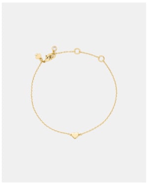 You're A Gem Metal Mini Heart Bracelet