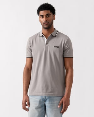 Paddy Pro Polo Shirt in Grey