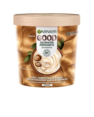 Bra Ammoniakfri Permanent Hårfärg #7.33-hasselnöt Blond 217 ml