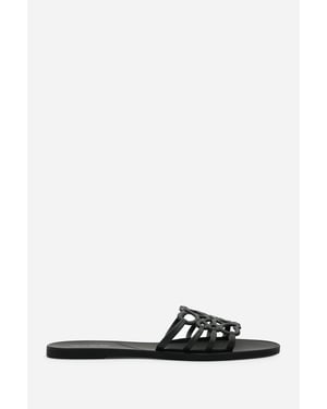 Wheres That From Womens Emiliana Cut Out Jelly Flat Sandals