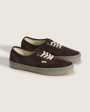 Vans Authentic Crepe Suède Heren Bruine Sneakers