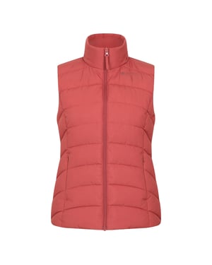 Mountain Warehouse Dames/Dames Opal Gewatteerd Gilet (Gebrande sinaasappel)