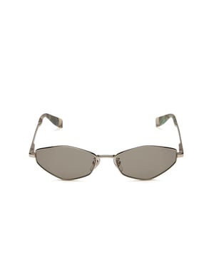 Furla Zonnebril Licht Goud/Groen