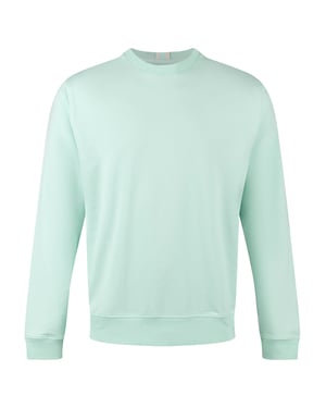 Luke 1977 Mens Conclusion Oversized Sweatshirt in Mint