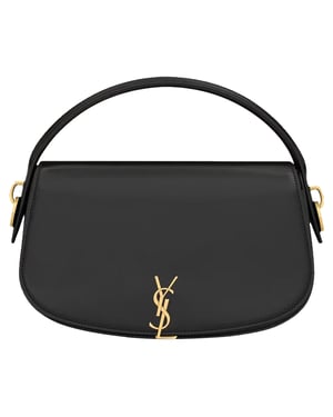 SAINT LAURENT VOLTAIRE Half-moon shoulder bag