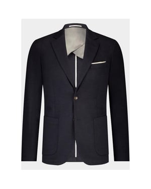 Bos Bright Blue Colbert mylo jersey jacket drop 8 253038my69bo/290 navy