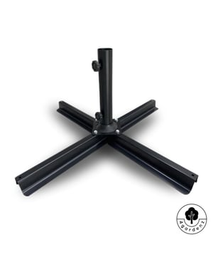 4gardenz ® parasol kruisvoet voor verzwaringstegels 77x77x31 cm -