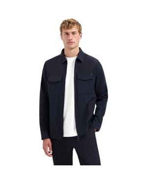 No Excess Overshirt full zipper stretch sedoc night