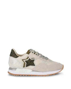 Atlantic Stars Bruine Suède Leren Sport Sneakers