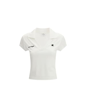 Courrèges Vit Bomullspiké