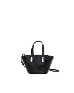 Alexander Wang Svart Läder Axelväska