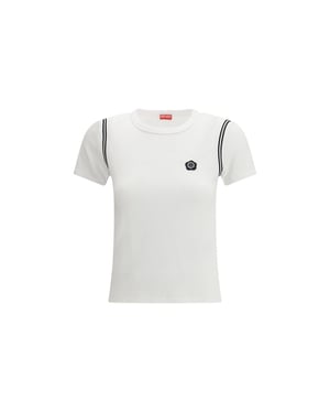 Kenzo Vit Bomull T-Shirt