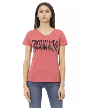 Trussardi Action Flerfärgad T-shirt i Bomull