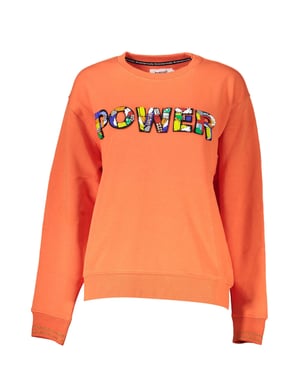 Desigual Oranje Katoenen Sweatshirt
