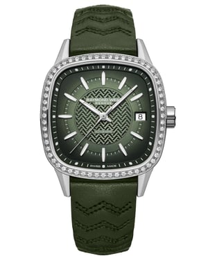 Raymond Weil Freelancer Women's Green Watch 2490-SCS-52051