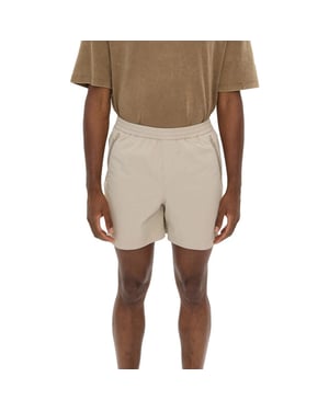 Plain Turipl zip shorts 120 chalk