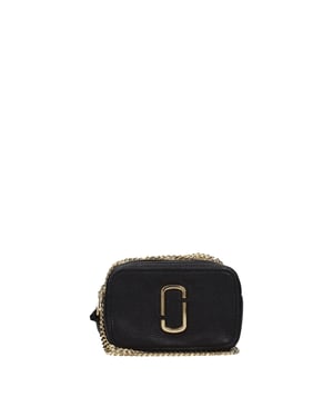Marc Jacobs Zwarte Leren Schoudertas