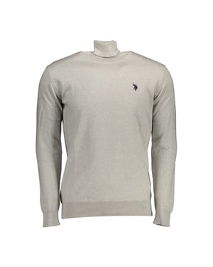 U.S. POLO ASSN. Grijze Katoenen Heren Trui