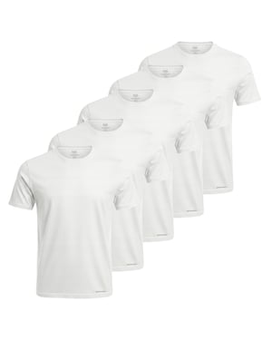 Scotch & Soda Tee SS 5-Pack T-shirts Wit