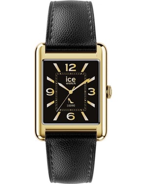 Ice Watch Ice Smart Tk 2.0 - Gold - Black Grain Unisex Horloge Zwart 025286