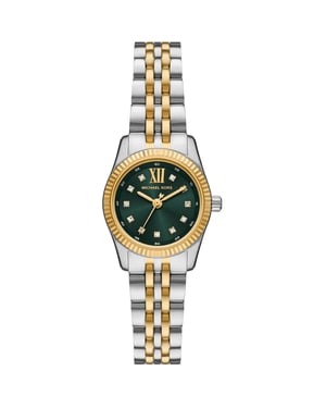 Michael Kors Lexington MK4986 Green Dial Ladies Watch 26mm
