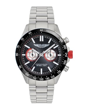 Aston Martin Aml Icon Spt Heren Zilveren Horloge MTIS1F501