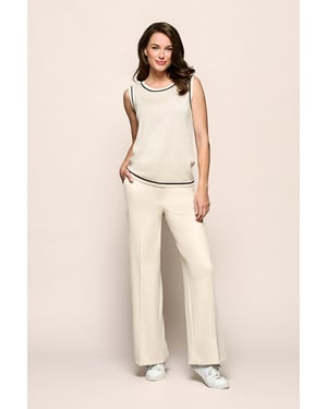 Athena Lurex Top Off White