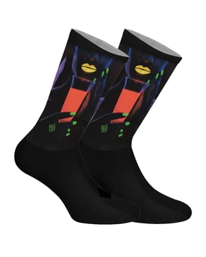 Funny Printed Long Socks for Men and Women