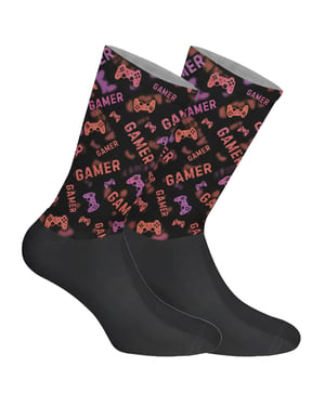 Funny Printed Long Socks for Men and Women