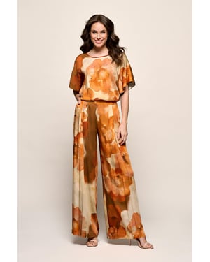 Abigail Print Top Oranje / Multi