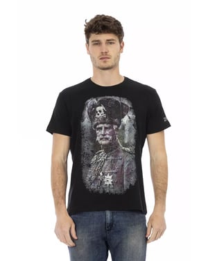 Trussardi Action Zwarte Katoenen T-Shirt voor Heren
