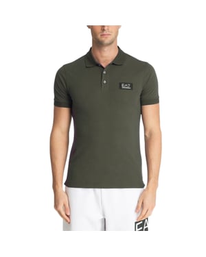 Armani Mens Polo Shirts Slim Fit Short Sleeve Cotton