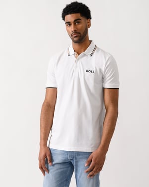 Paddy Pro Polo Shirt in White