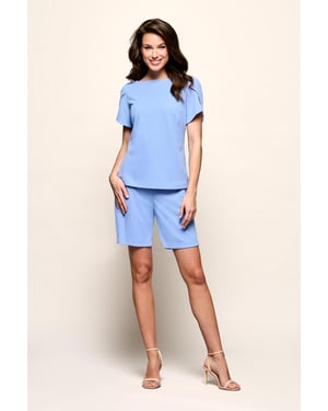 Taryn Shorts Licht Blauw