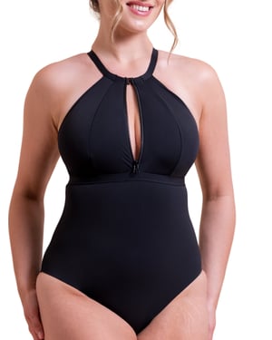 Zip Tide Non-Wired Multiway Swimsuit