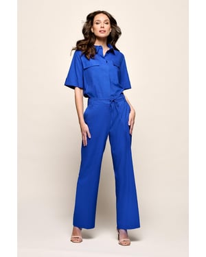 Liz Blouse Kobalt