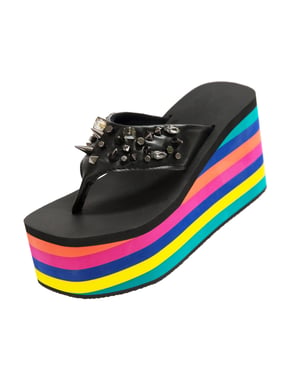 Luxe sandalen/slippers in diverse kleuren