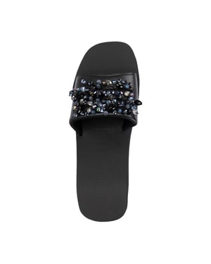 Svarta Amazon Sandaler Flip Flop Svarta