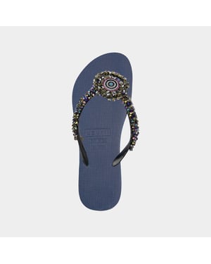 Aby Flip Flop Marineblauw