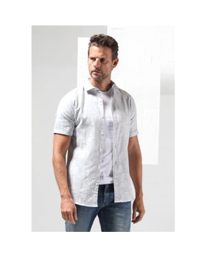 Gabbiano Heren overhemd kitt 3365305 5888 lagoon green