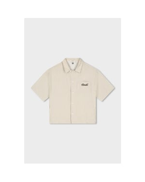 Equalité Milo boxy shirt striped