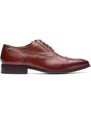 Base London Portico Mens Oxford Shoes Tan