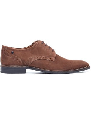 Base London Eton Mens Derby Shoes Tan